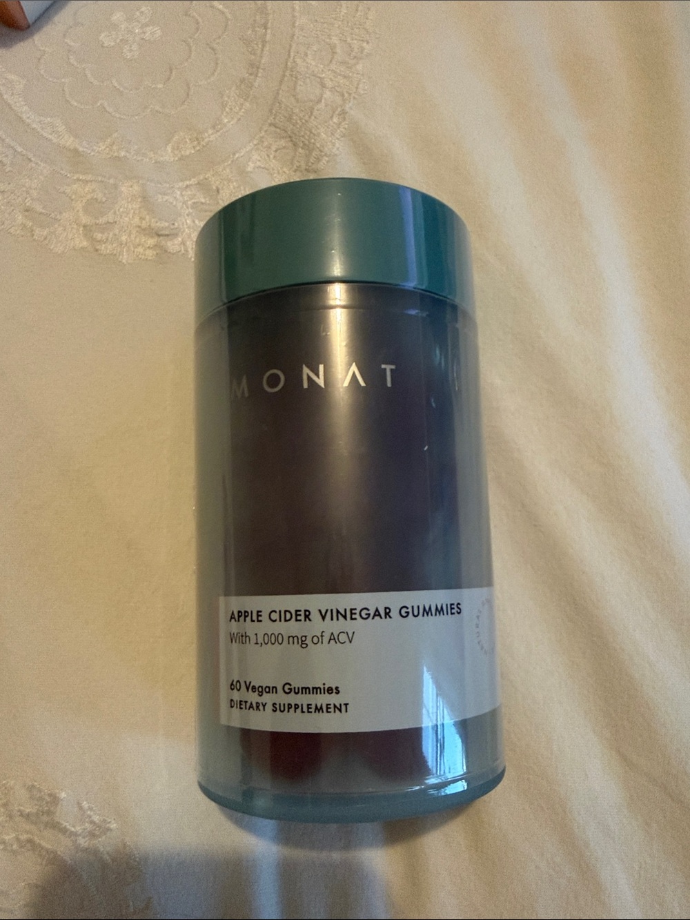 MONAT Apple Cider Vinegar Gummies - Teal Cap